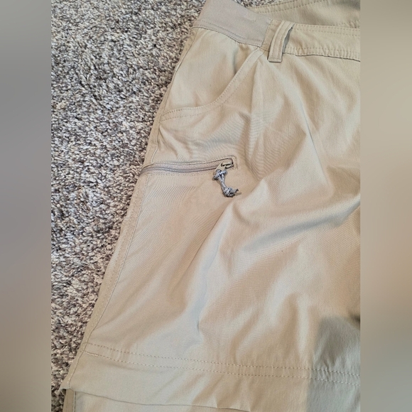 World Wide Sportsman Timberwolf Clearwater Convertible Pants SPF50 Size 10 - Picture 6 of 11